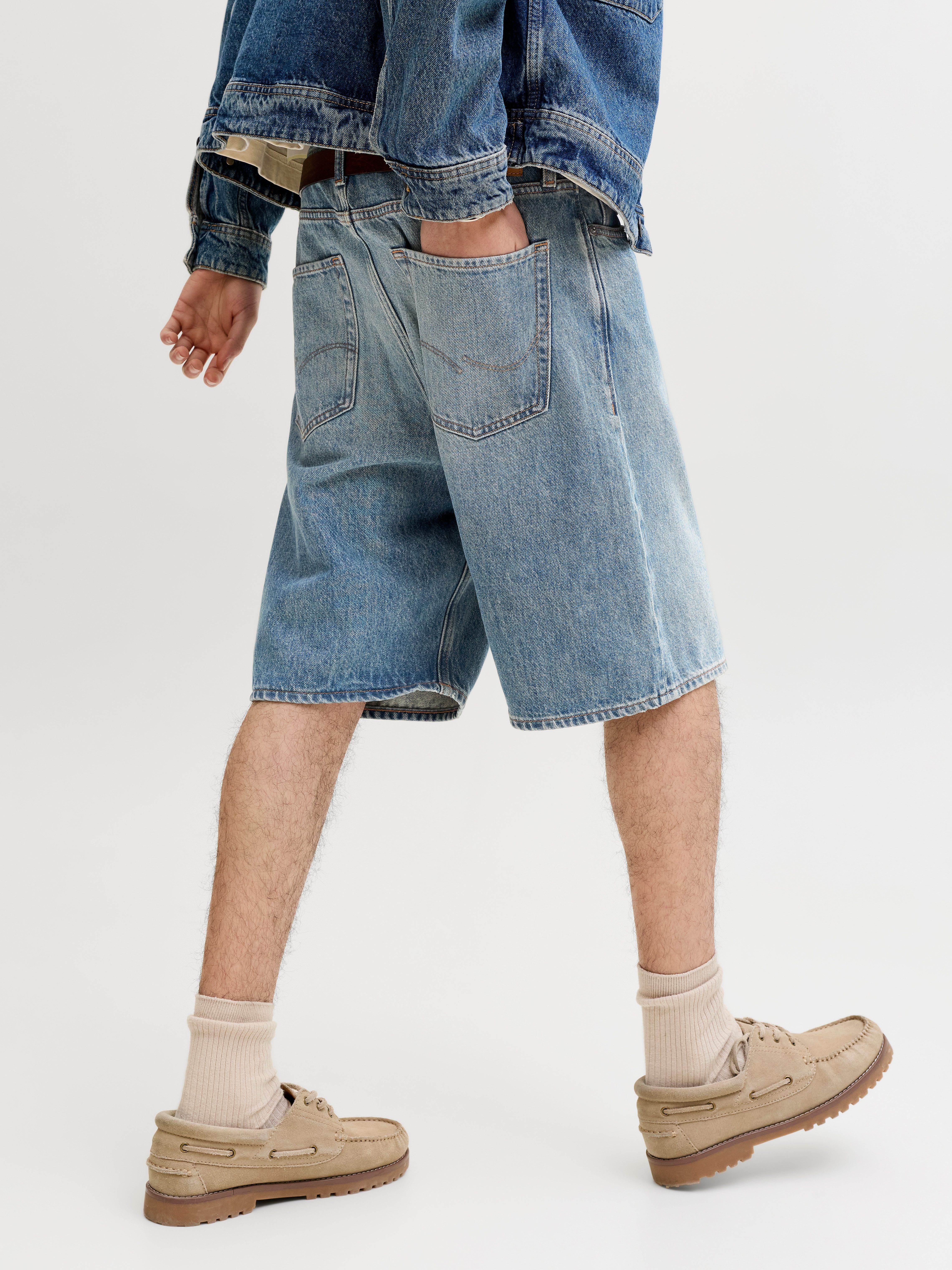 Jack & Jones Relaxshorts JJIALEX JJORIGINAL SHORTS SBD 300 SN Baumwolle, relaxed fit