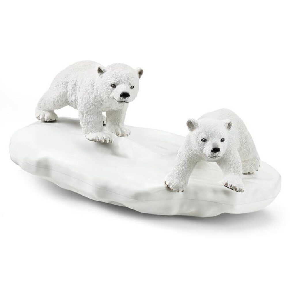 Schleich® Stapelspielzeug 42531 Eisbären-Rutschpartie, ab 3 Jahren, WILD LIFE