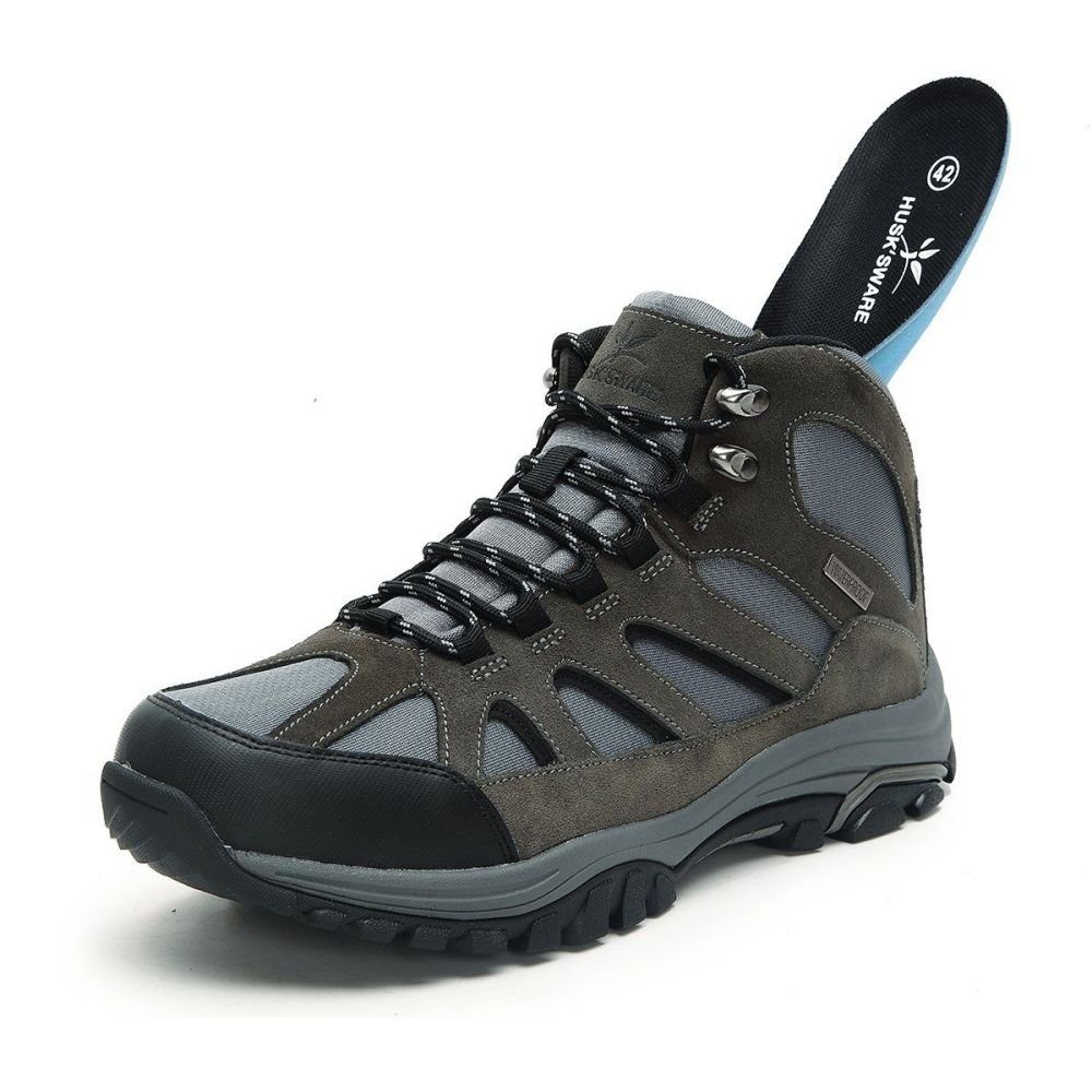 HUSK'SWARE Wanderschuh (bequem und flexibel, gute Fußgewölbestütze) rutschfeste, luftdurchlässige Bergschuhe