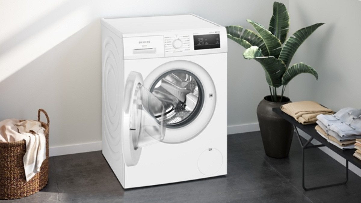 SIEMENS Waschmaschine iQ300 WM14N0H5, 8 kg, 1400 U/min, mit smartFinish-Programm zur Faltenreduzierung