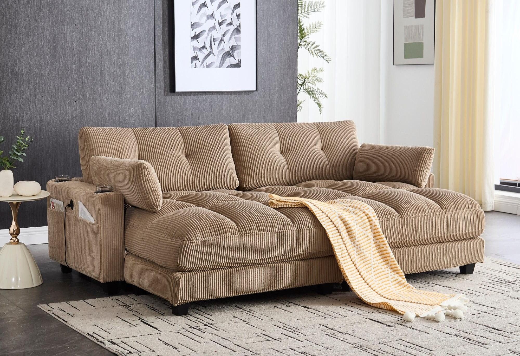 LVHOM Polsterliege Ottomane/Loungesofa/Polsterbett/Daybett/Gästebetten/Schl günstig online kaufen