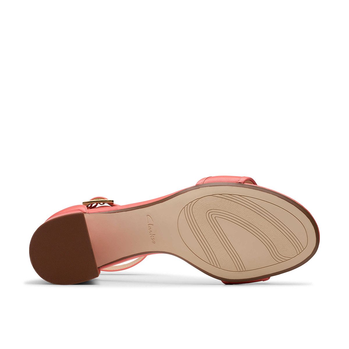 Clarks Clarks Ezoria Mae 26181297 4, Sandaletten, Rot, Damen Sandalette
