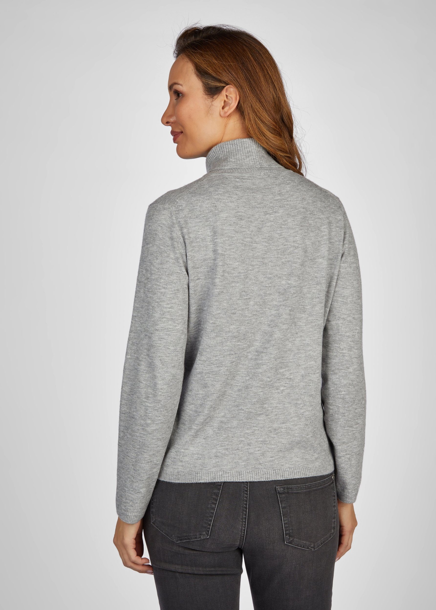 Pullover Grau Strickpullover Rabe