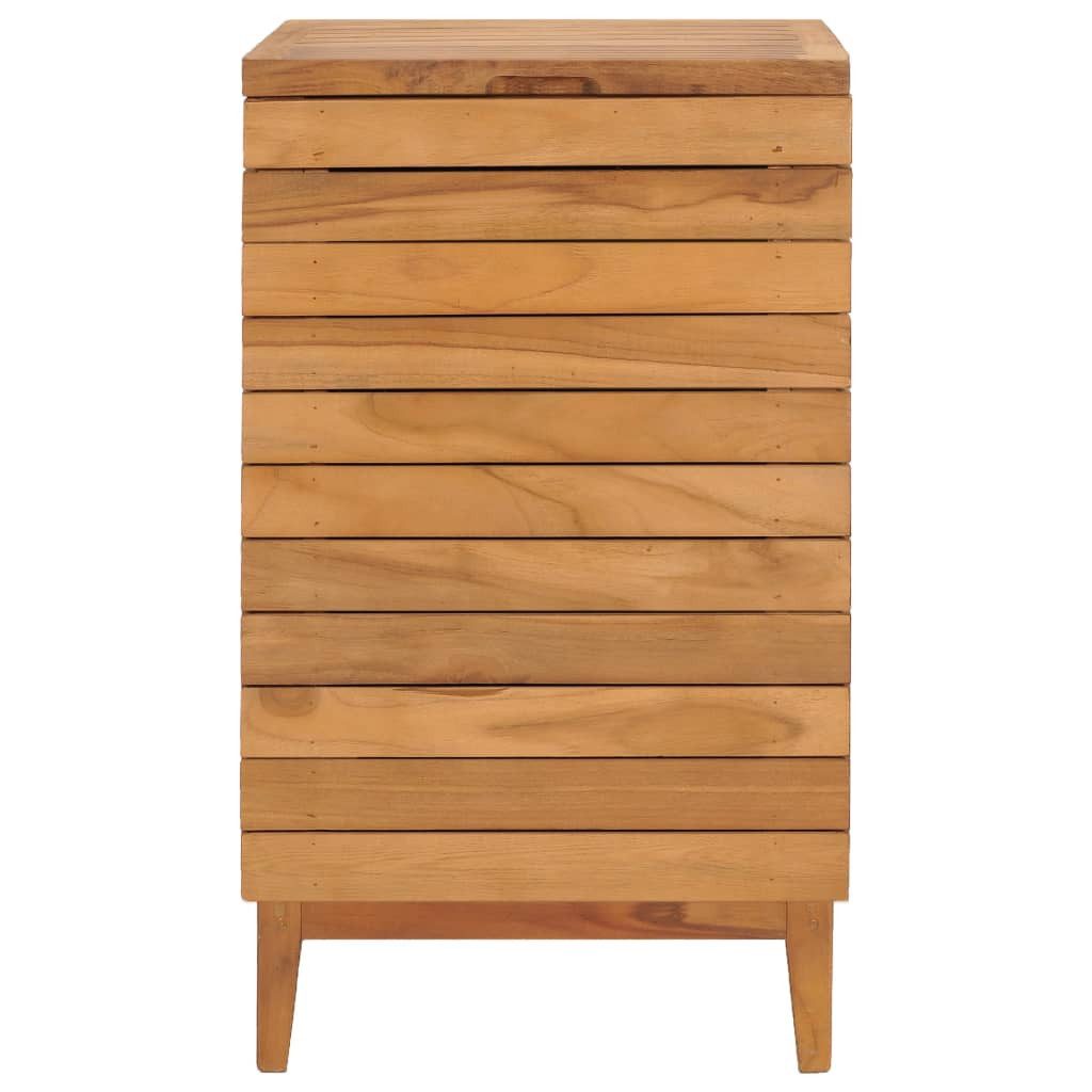vidaXL Wäschekorb Wäschekorb 40×40×70 cm Massivholz (1 St)
