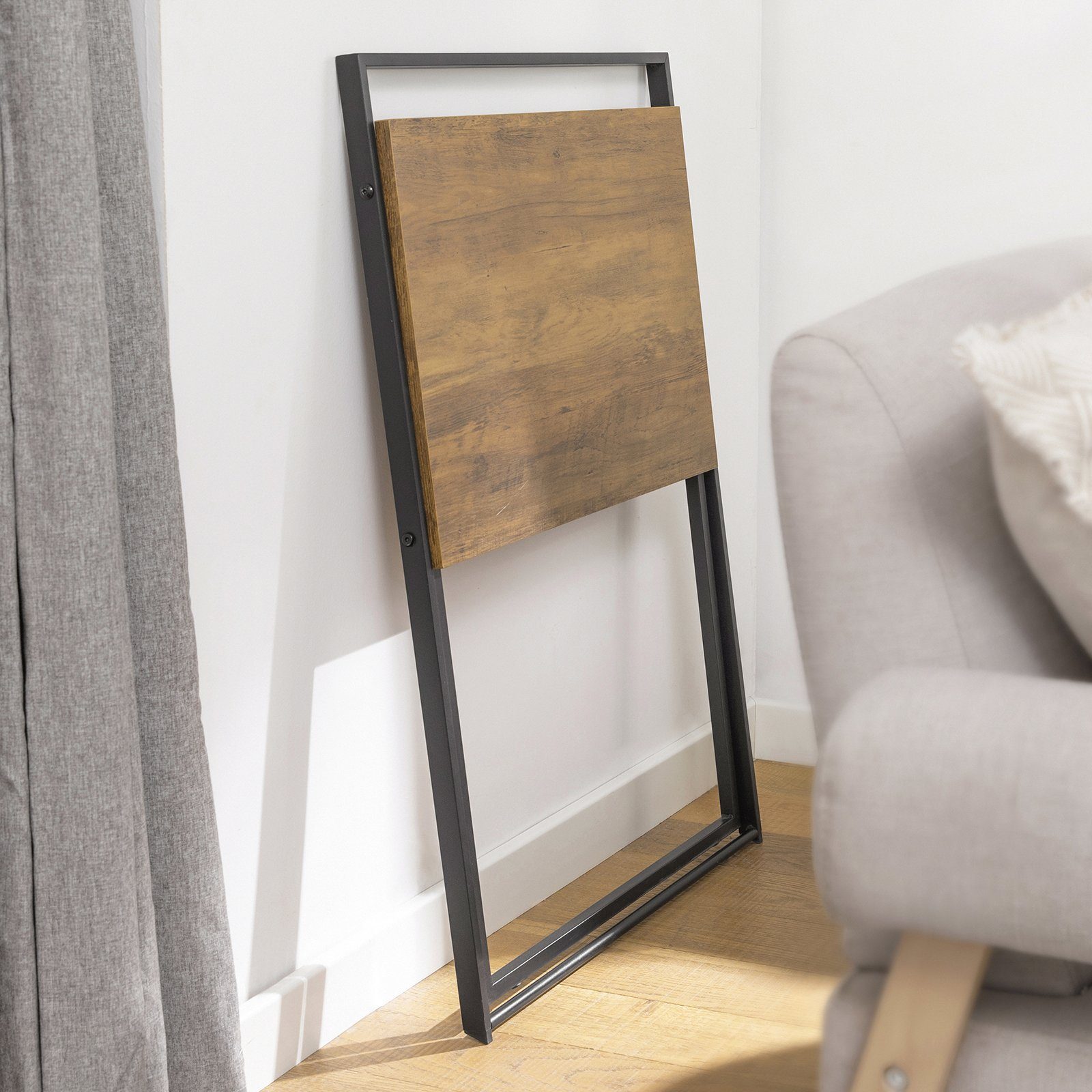 SoBuy Klapptisch FWT88, Kleiner Schreibtisch klappbar Computertisch Arbeits günstig online kaufen