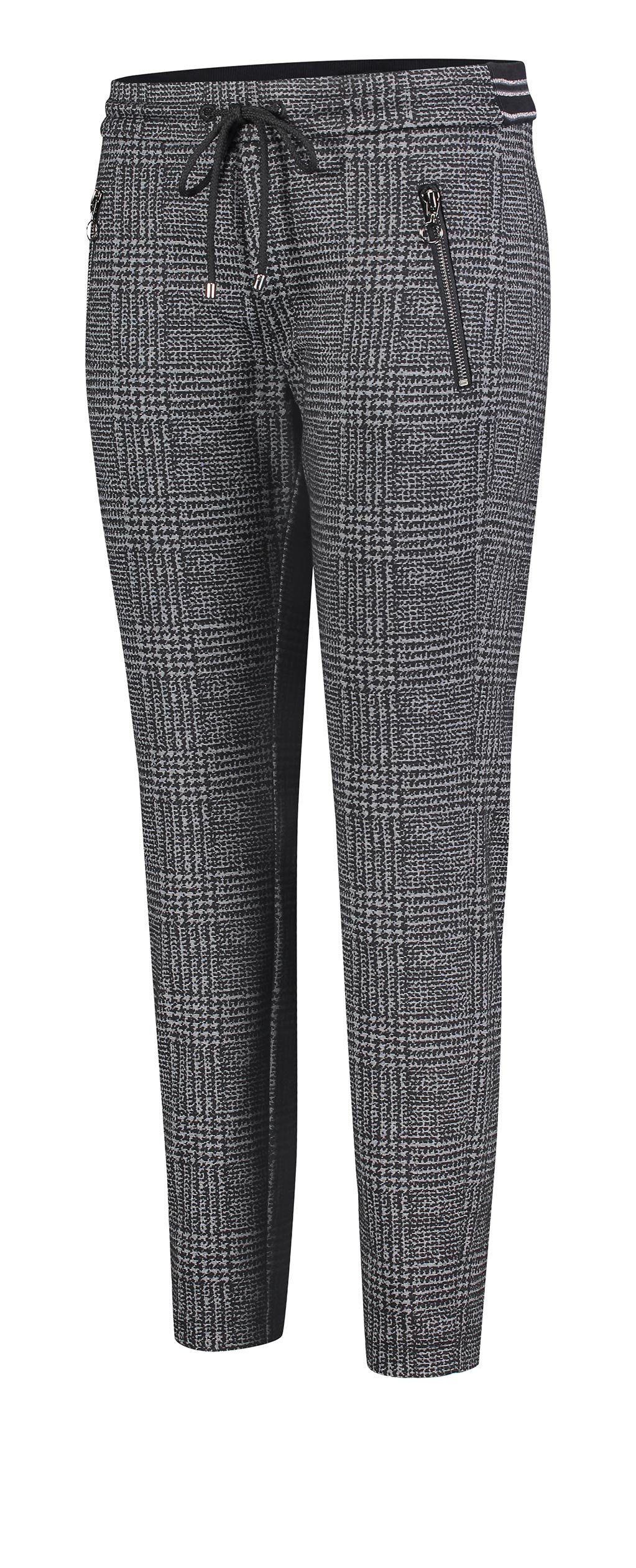 MAC Stretch-Jeans MAC EASY black check 2710-00-0107L 090K