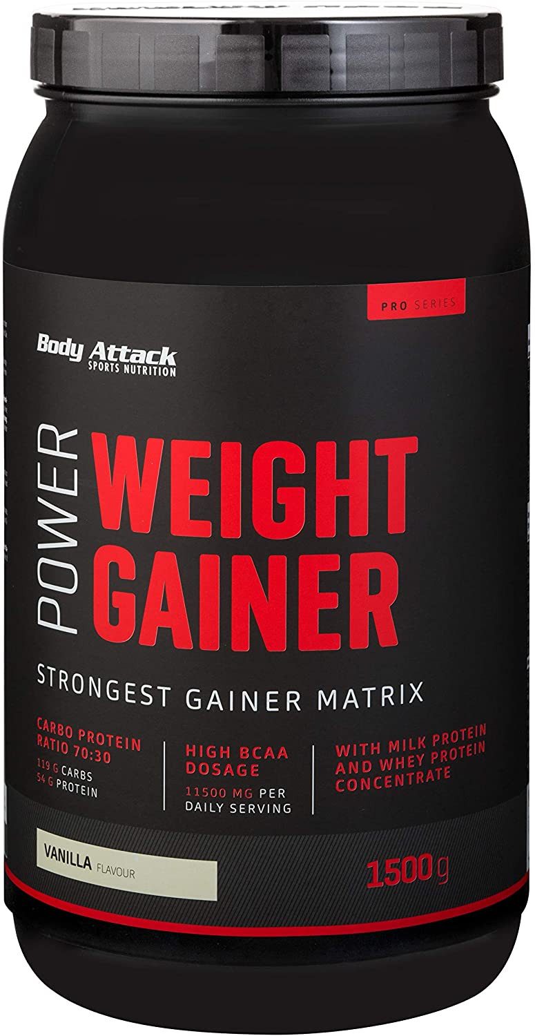 Body Attack Body Attack Power Weight Gainer 1500g Pulver