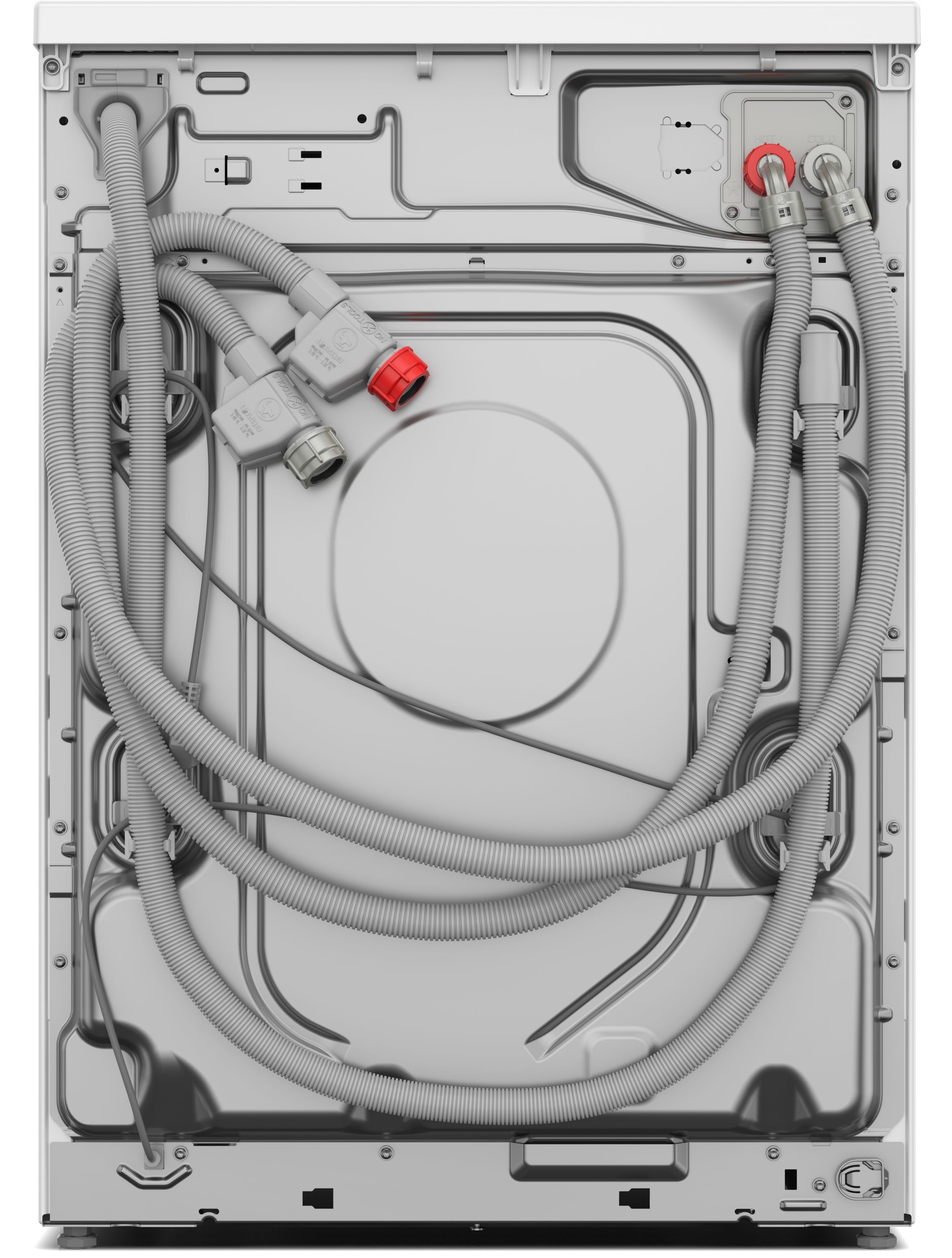 BOSCH Waschmaschine Serie 6 WUU28T49, 9 kg, 1400 U/min, unterbaufähig