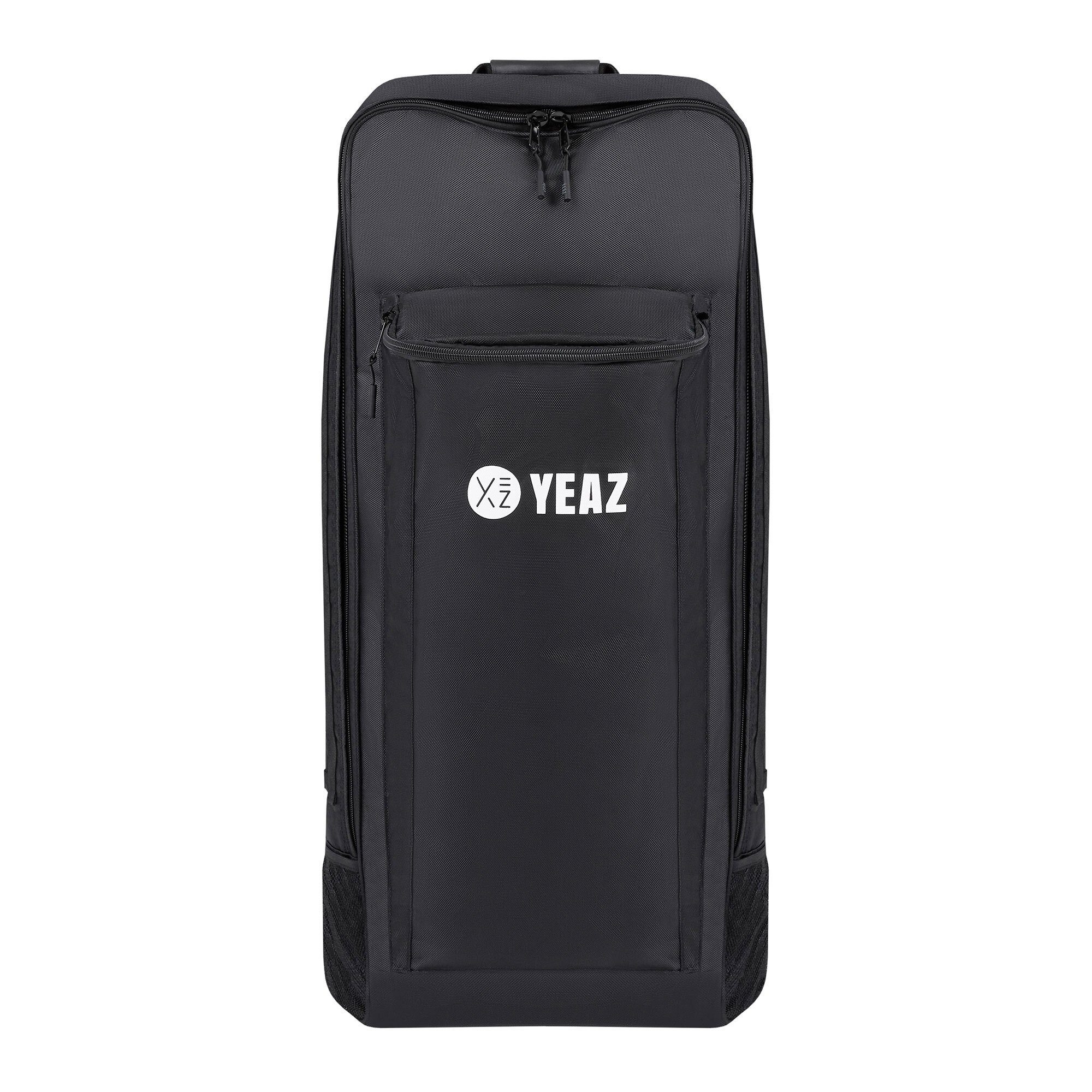 YEAZ SUP-Transportwagen KIT PRO Trolley-Rucksack und Carbon-Paddel, Trolley-Rucksack und Carbon-Paddel
