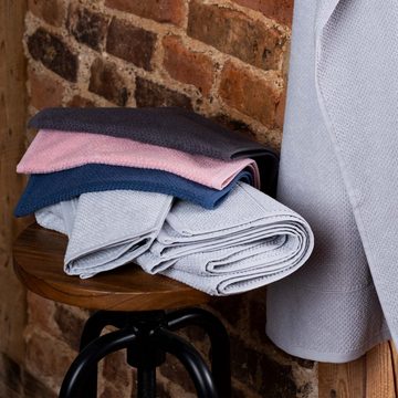 GMD Living Handtücher HABY, (2-St), aus hochwertigem Doppelflorgarn - weicher Griff, hohe Saugfähigkeit
