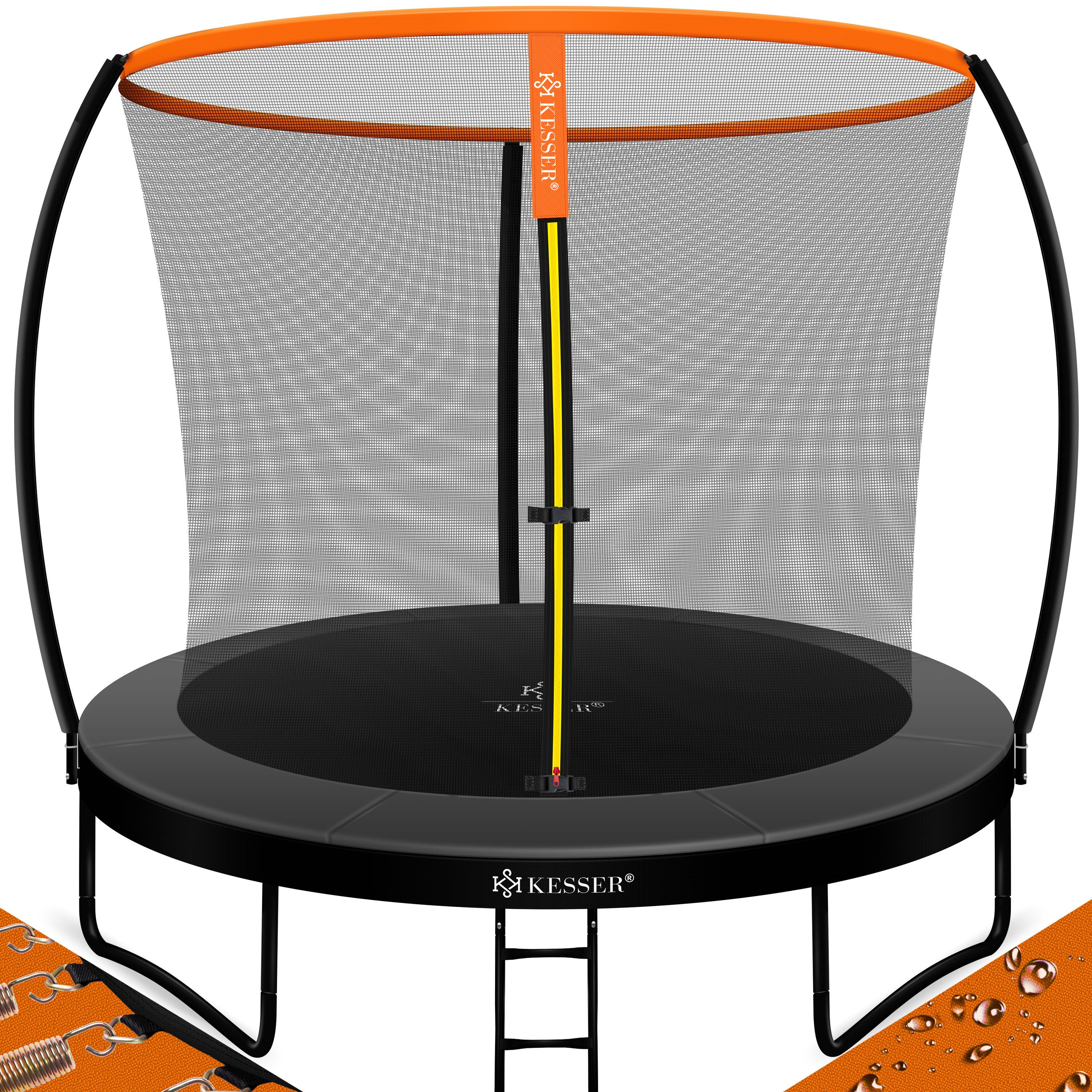 KESSER Gartentrampolin, Ø 244 cm, Trampolin Gartentrampolin TÜV Rheinland GS Zertifiziert