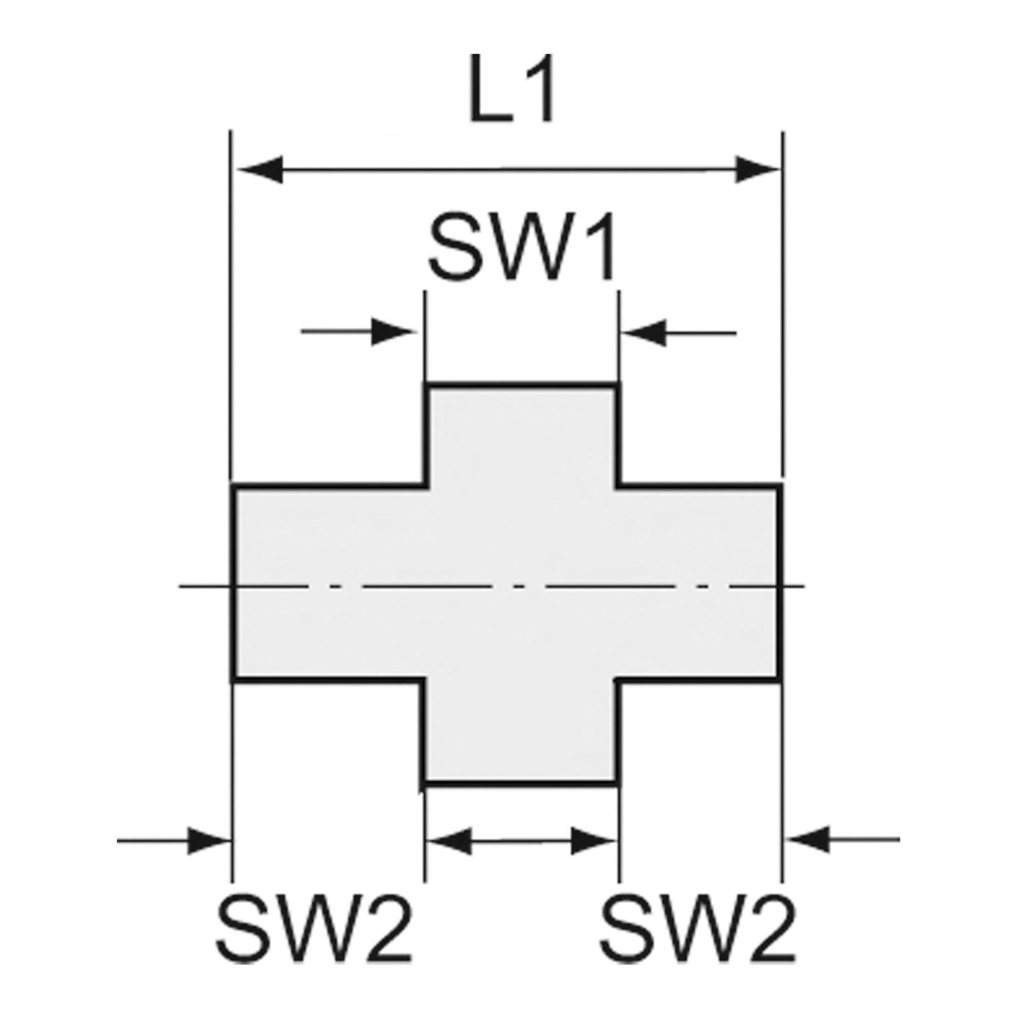 RIEGLER Anschlussstück Riegler Lösb. Doppelgewindenippel, flach dichtend, G 1 1/2 i., ES 1.44
