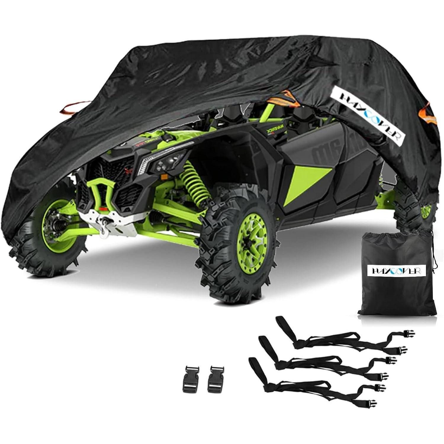 Schutzplane UTV Abdeckung wasserdicht Oxfordgewebe 4 bis 6 Double Row Seats-Plus