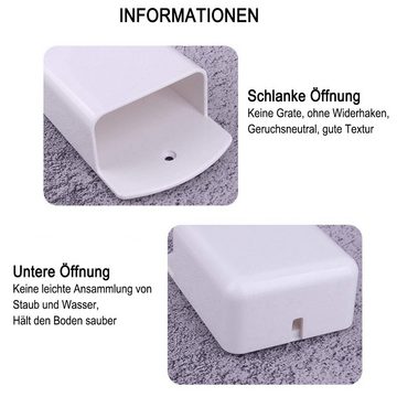 Juoungle Aufbewahrungsbox 2er-Pack selbstklebende Universal-Fernbedienung Halter, Organizer-Box