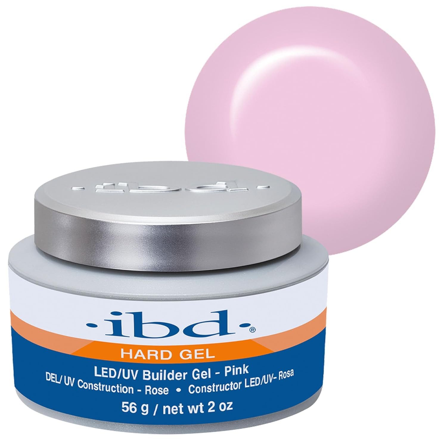 IBD UV-Gel IBD LED/UV Builder Gel Pink Premium Nagelaufbau 56 g