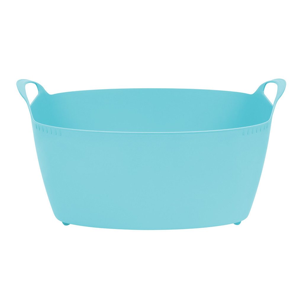 Kreher Wäschekorb Set: 2 x Flexibler Mehrzweckkorb TUN 35 Liter, Farbe: Bla günstig online kaufen