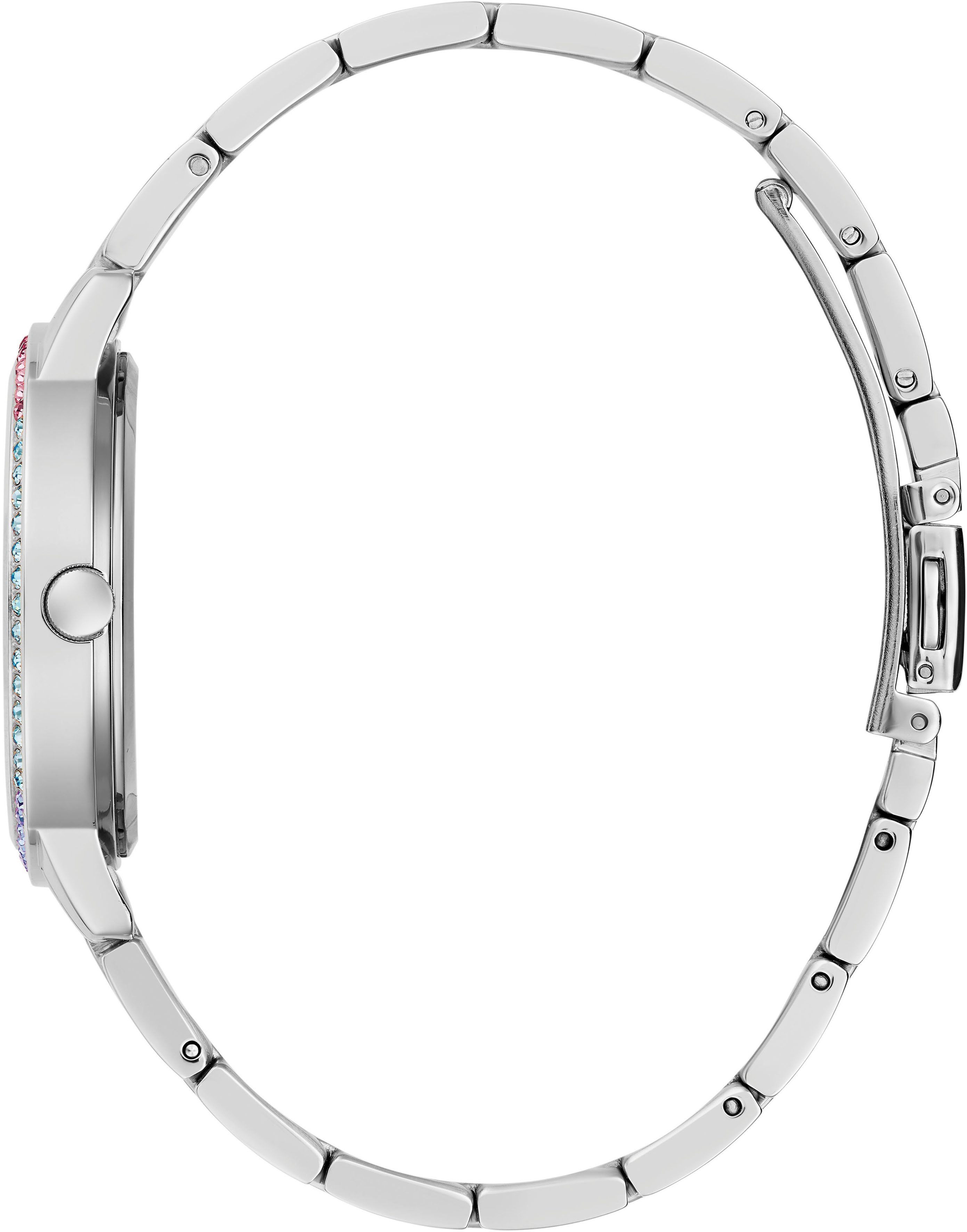 Guess Quarzuhr THREE OF HEARTS GW0657L1, Armbanduhr, Damenuhr