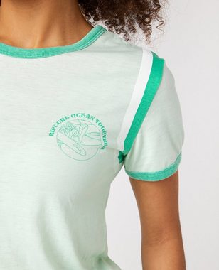 Rip Curl Print-Shirt Ringer T-Shirt