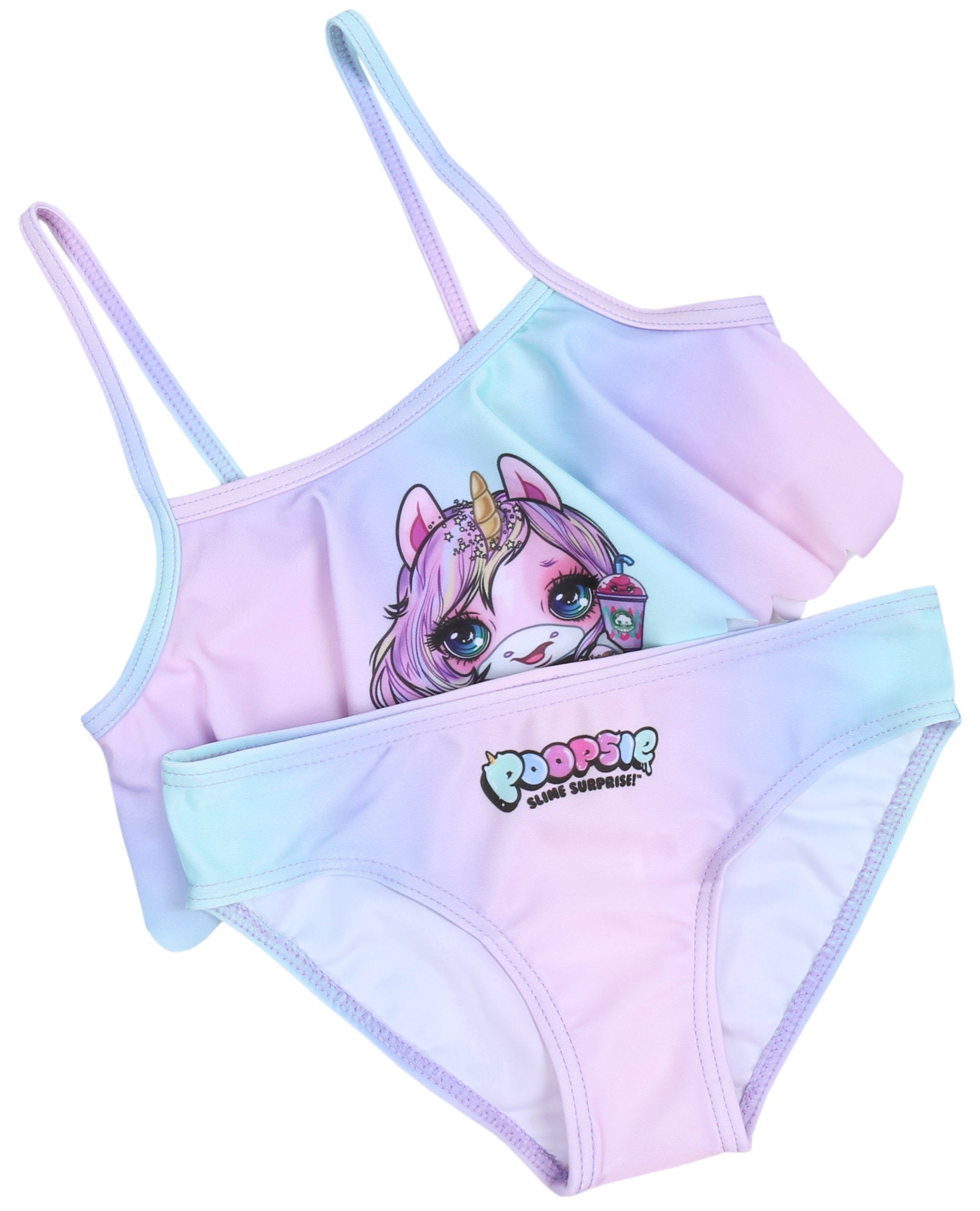 Poopsie Badekleid Zweiteiliger Badeanzug in Pastellfarben POOPSIE 5-6 Jahre