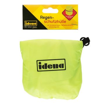 Idena Rucksack-Regenschutz Idena 22077 - Regenschutz-Hülle für Rucksäcke und Schulranzen, Neongel