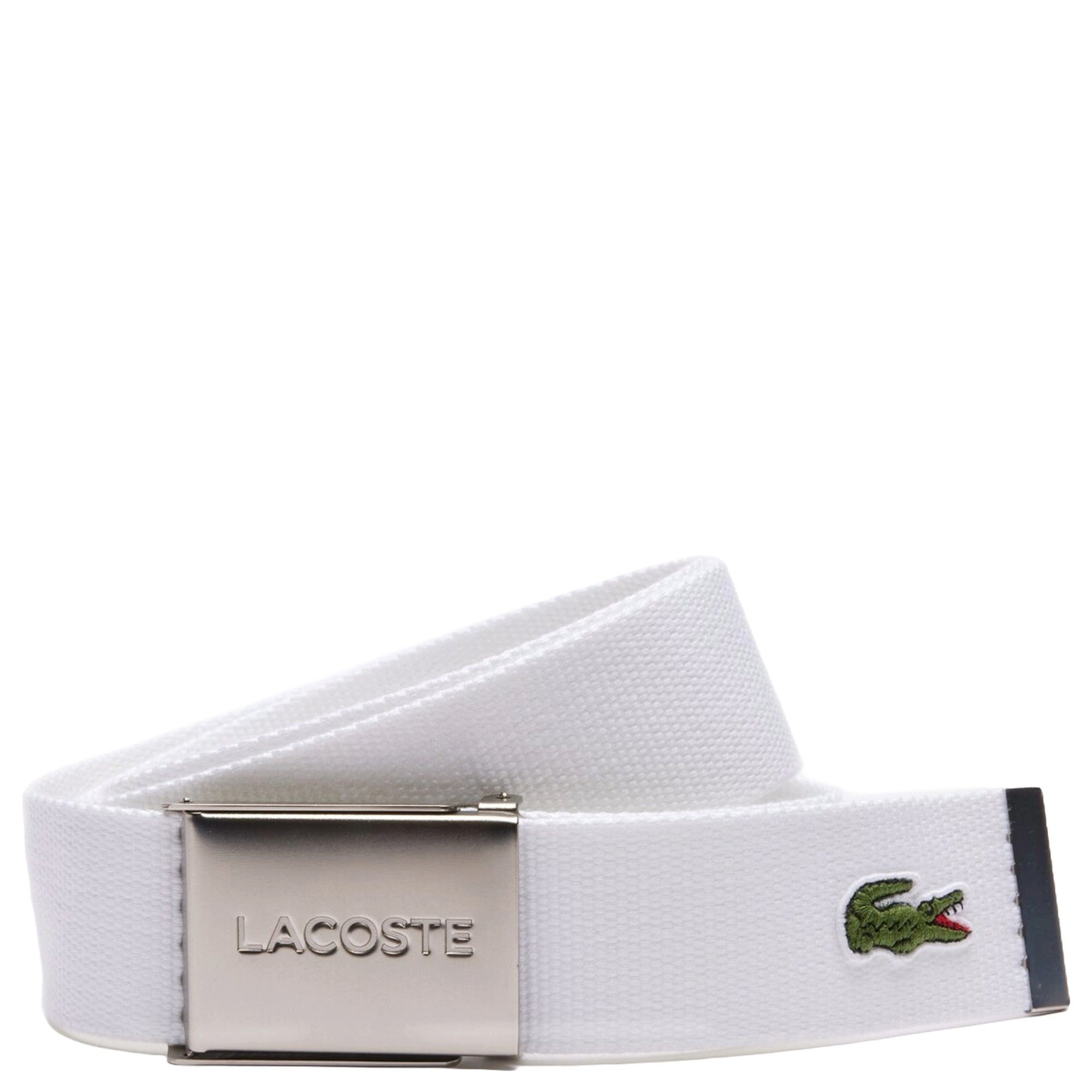 Lacoste Ledergürtel L.12.12 Concept - Gürtel 4 cm (white, 110 cm)