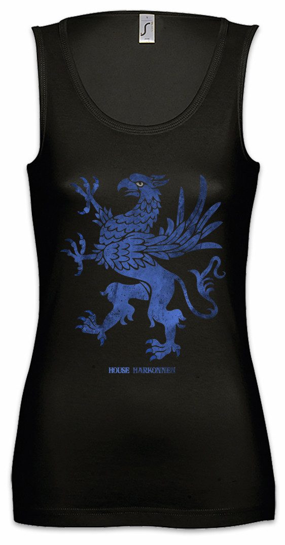 Tanktop House Griffin Logo Ärmelloses Damen T-Shirt Science Fiction Sci-Fi