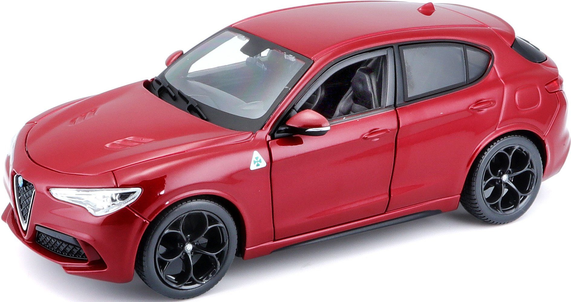 Bburago Sammlerauto Alfa Romeo Stelvio (2017), Maßstab 1:24