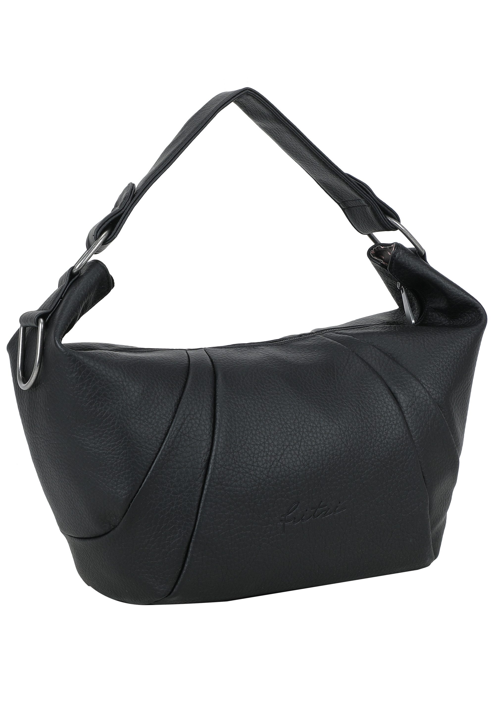 Fritzi aus Preußen Henkeltasche Croissant Hobo, mit dekorativen Hardware-Schnallen an den Seiten