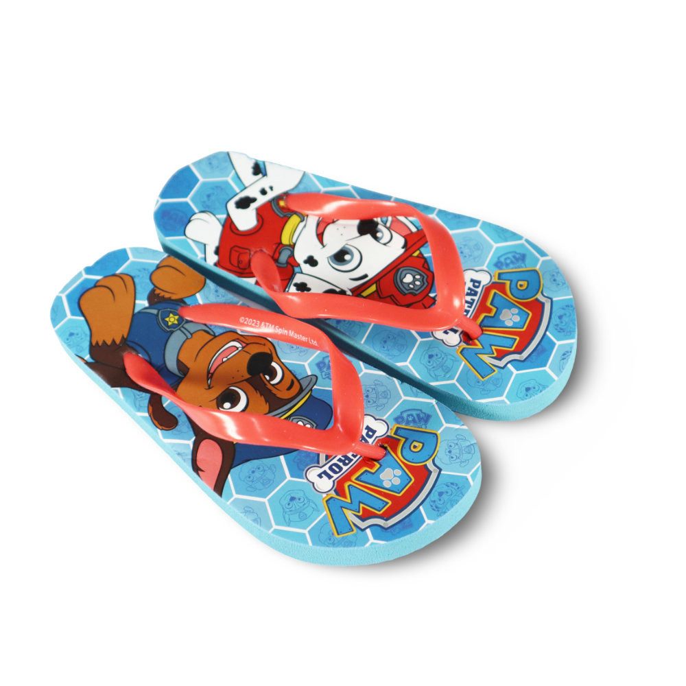 PAW PATROL Paw Patrol Chase Kinder Flip Flops Sandalen Latschen Zehentrenner