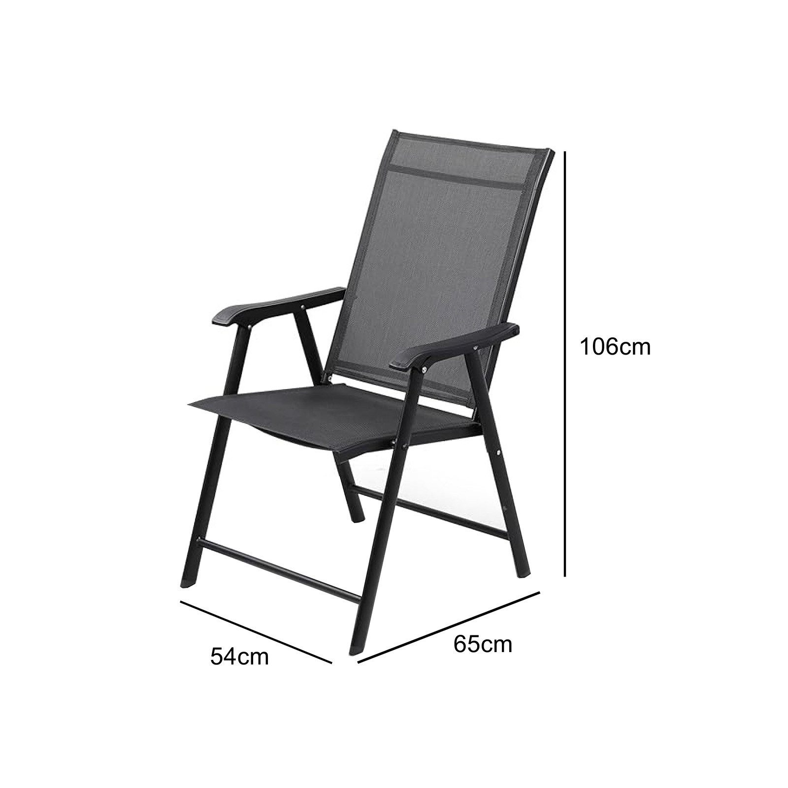 HTI-Living Gartenstuhl 4er Set moderner Gartenstühle günstig online kaufen