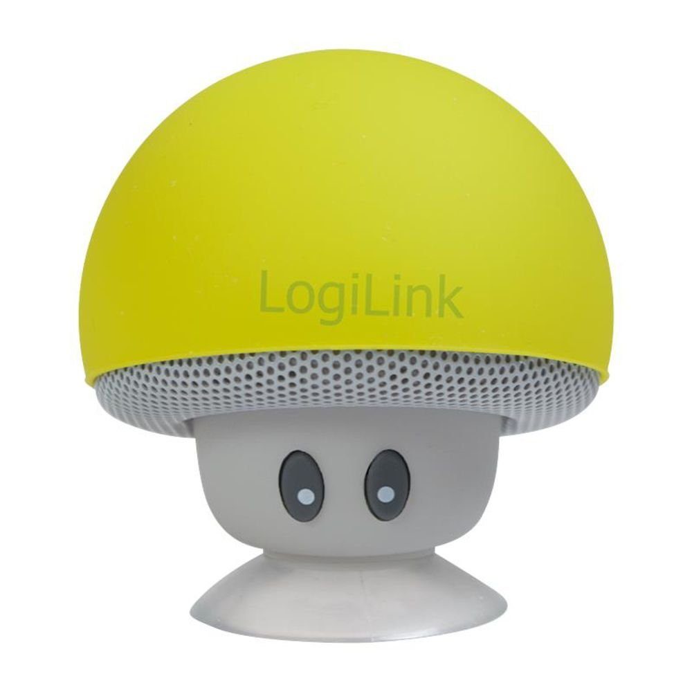 LogiLink LogiLink Bluetooth Lautsprecher SP0054YW, gelb Portable- Lautsprecher