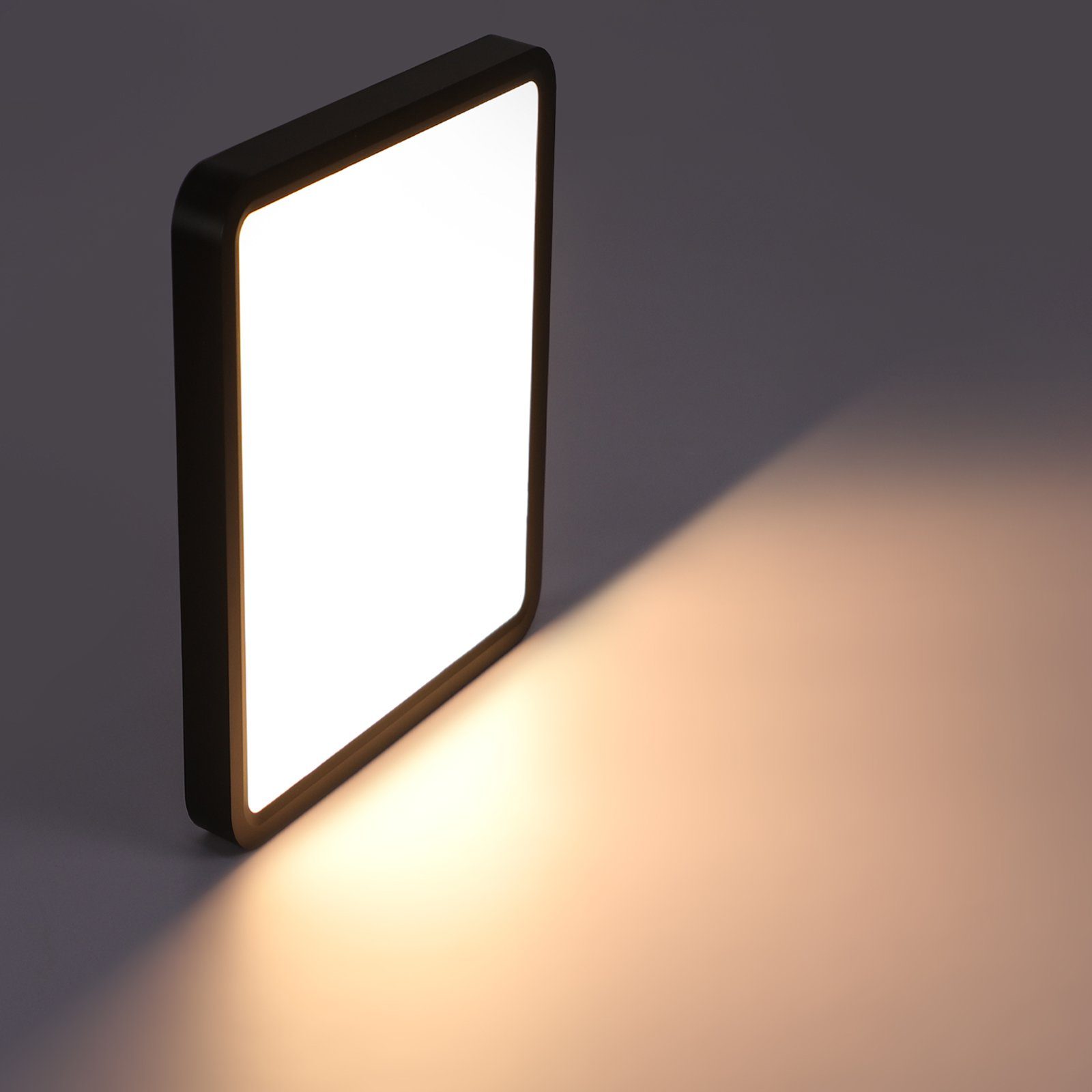 ZMH LED Deckenleuchte Wohnzimmer IP44 Deckenlampe günstig online kaufen