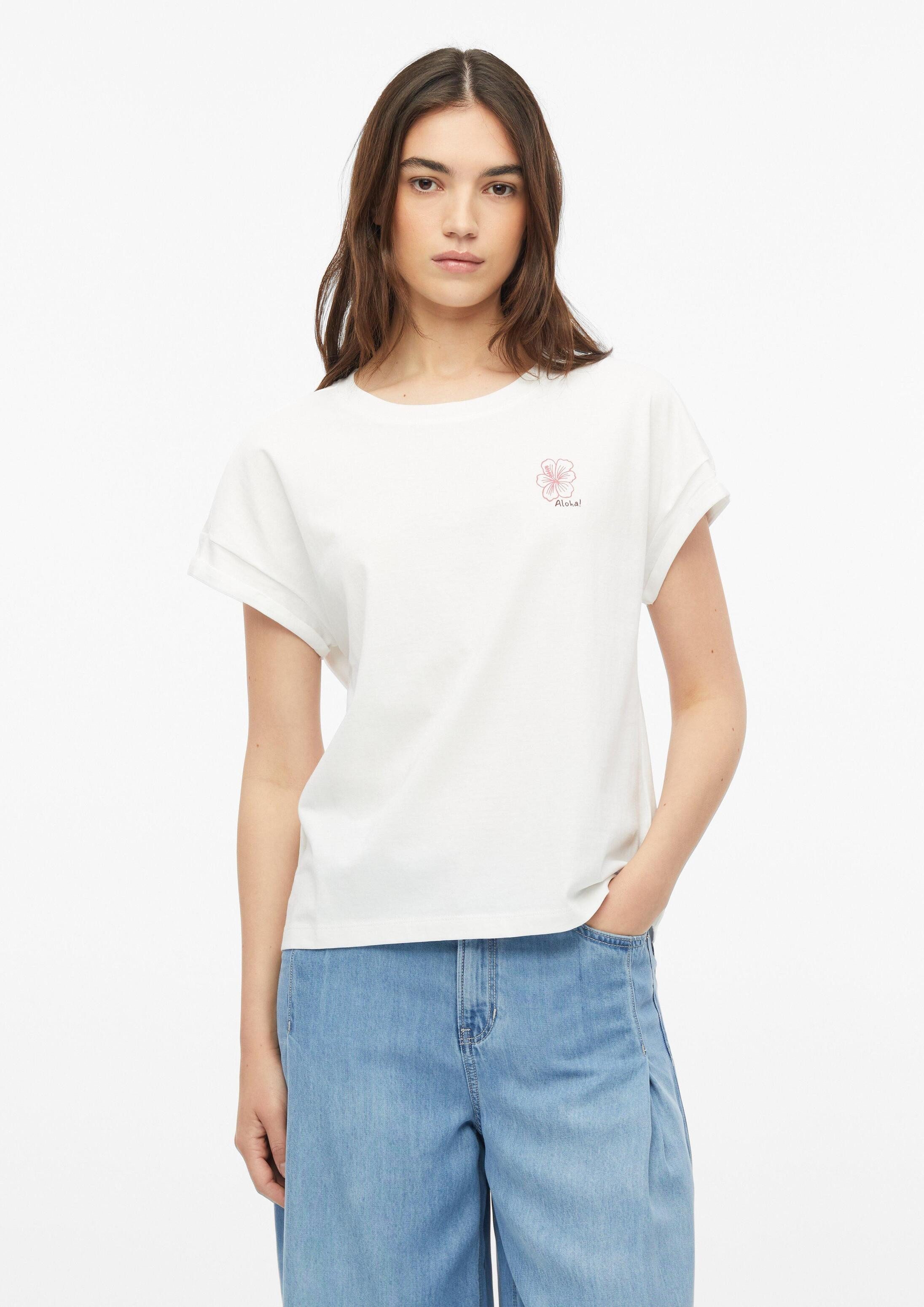 s.Oliver Kurzarmshirt T-Shirt T-Shirt mit Frontprint