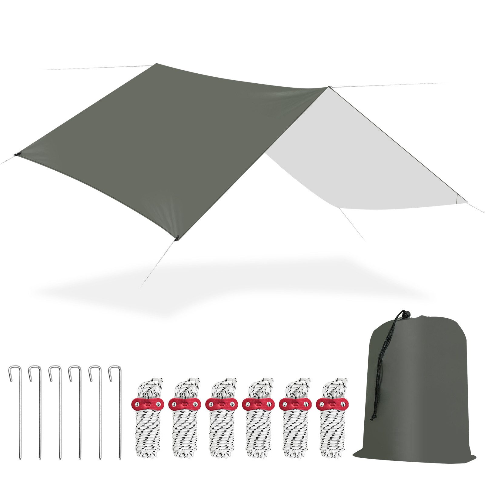 Woltu Tarp-Zelt, Personen: 4 (1 tlg), günstig online kaufen