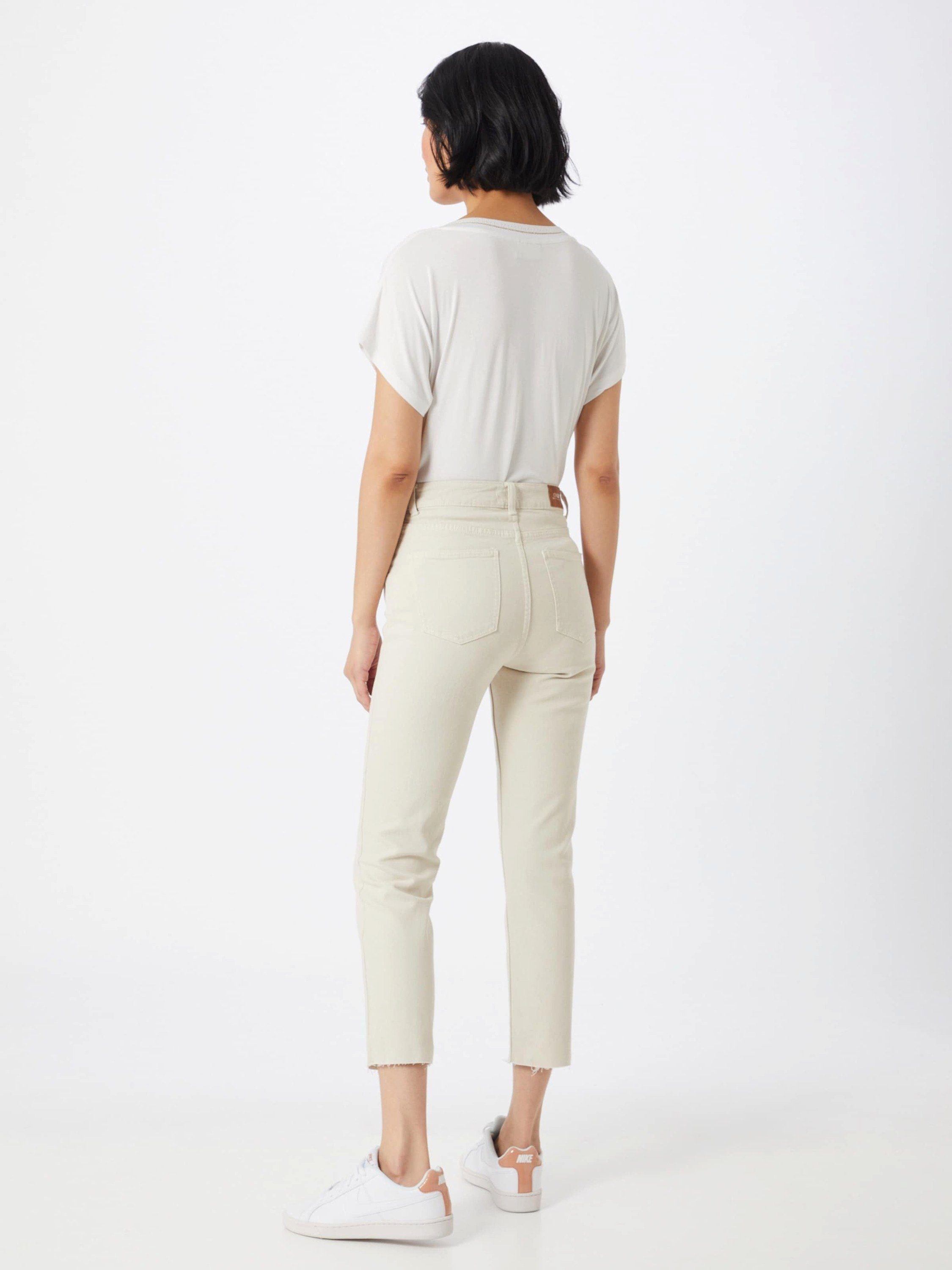 Plain/ohne Weiteres Detail, Cut-Outs, Fransen, 7/8-Jeans ONLY (1-tlg) Details