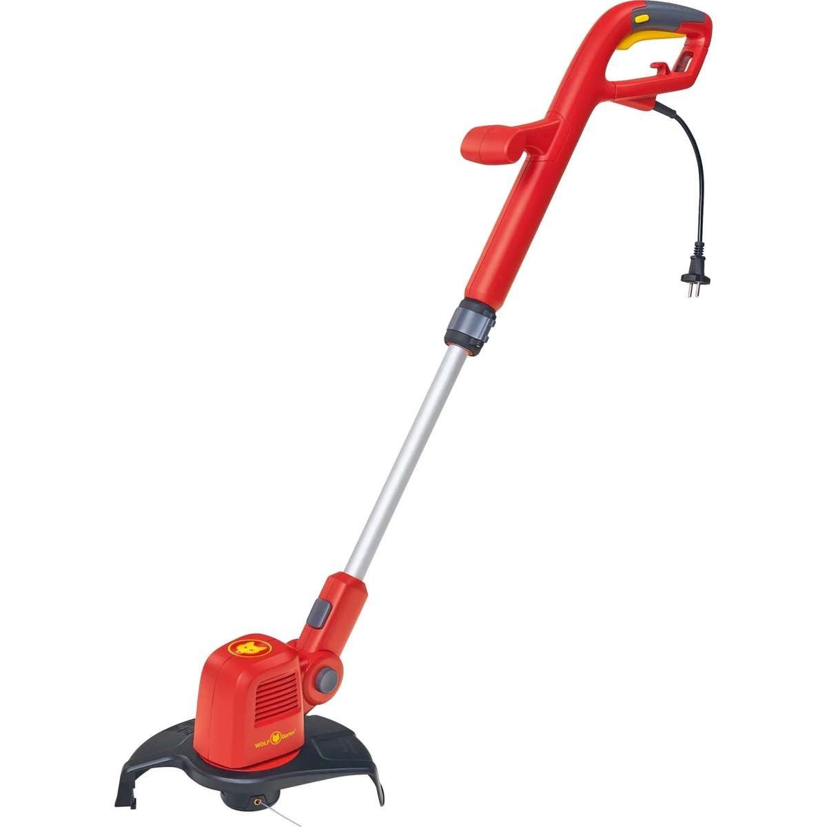 WOLF-Garten Akku-Rasentrimmer Elektro-Rasentrimmer LYCOS E/350T (rot, 350 Watt)