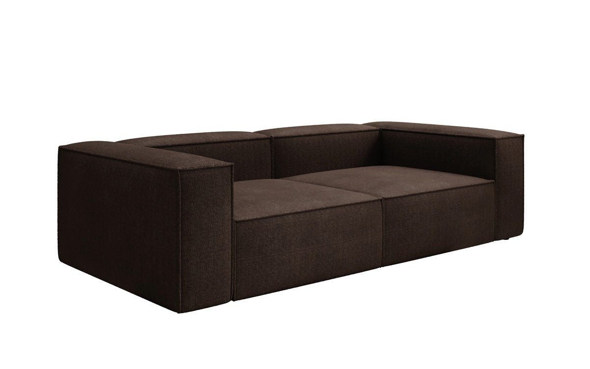Luxusbetten24 Sofa Designer Sofa Lesley 3 Sitzer, in Bouclé