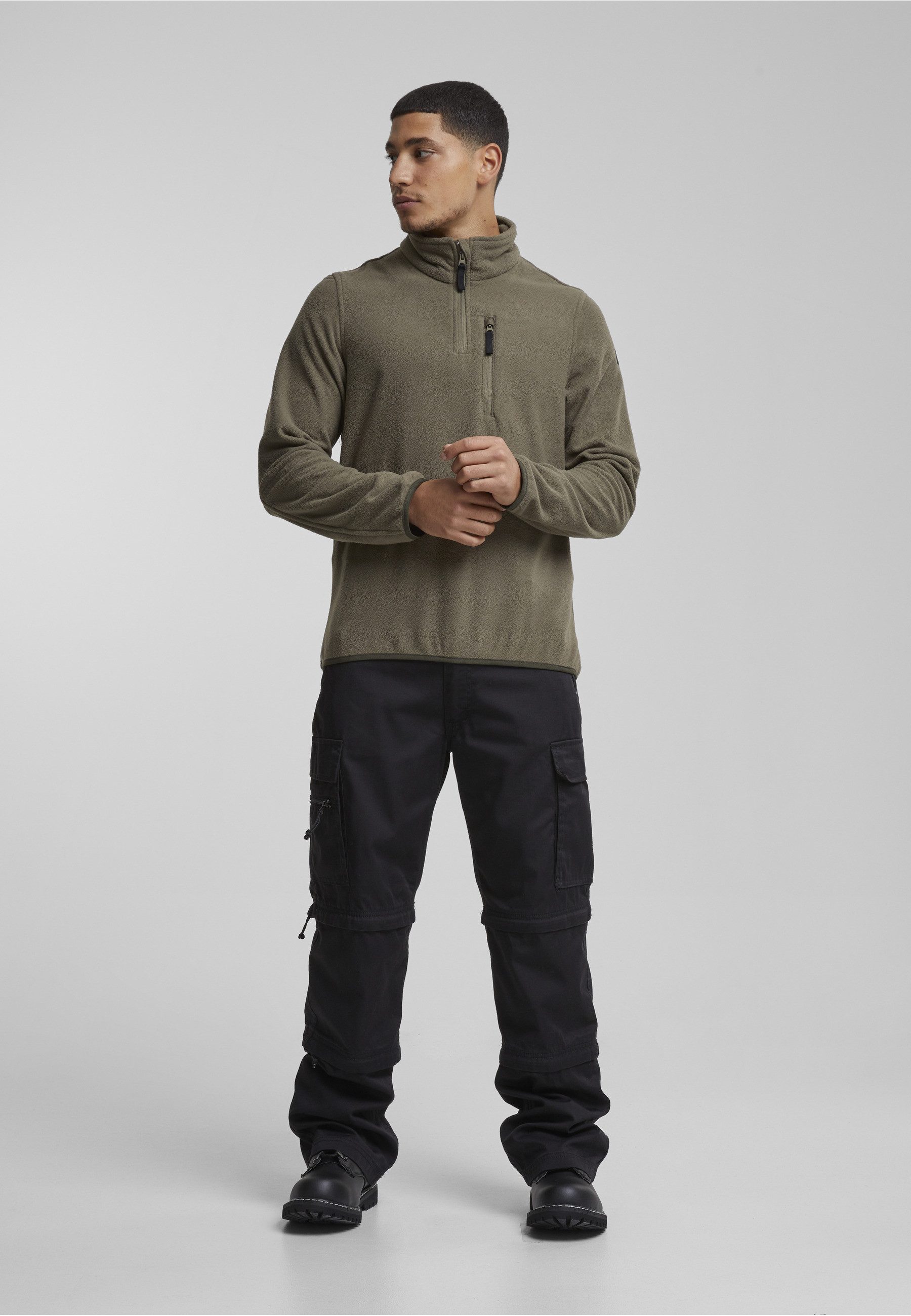 Brandit Sweater Brandit Herren Fleece Troyer (1-tlg)