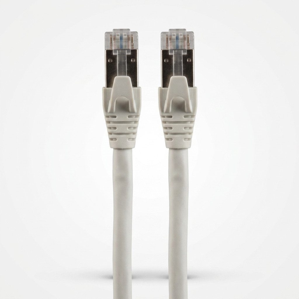 EFB ELEKTRONIK EFB Elektronik Cat.6A Patchkabel grau 60m Netzwerkkabel