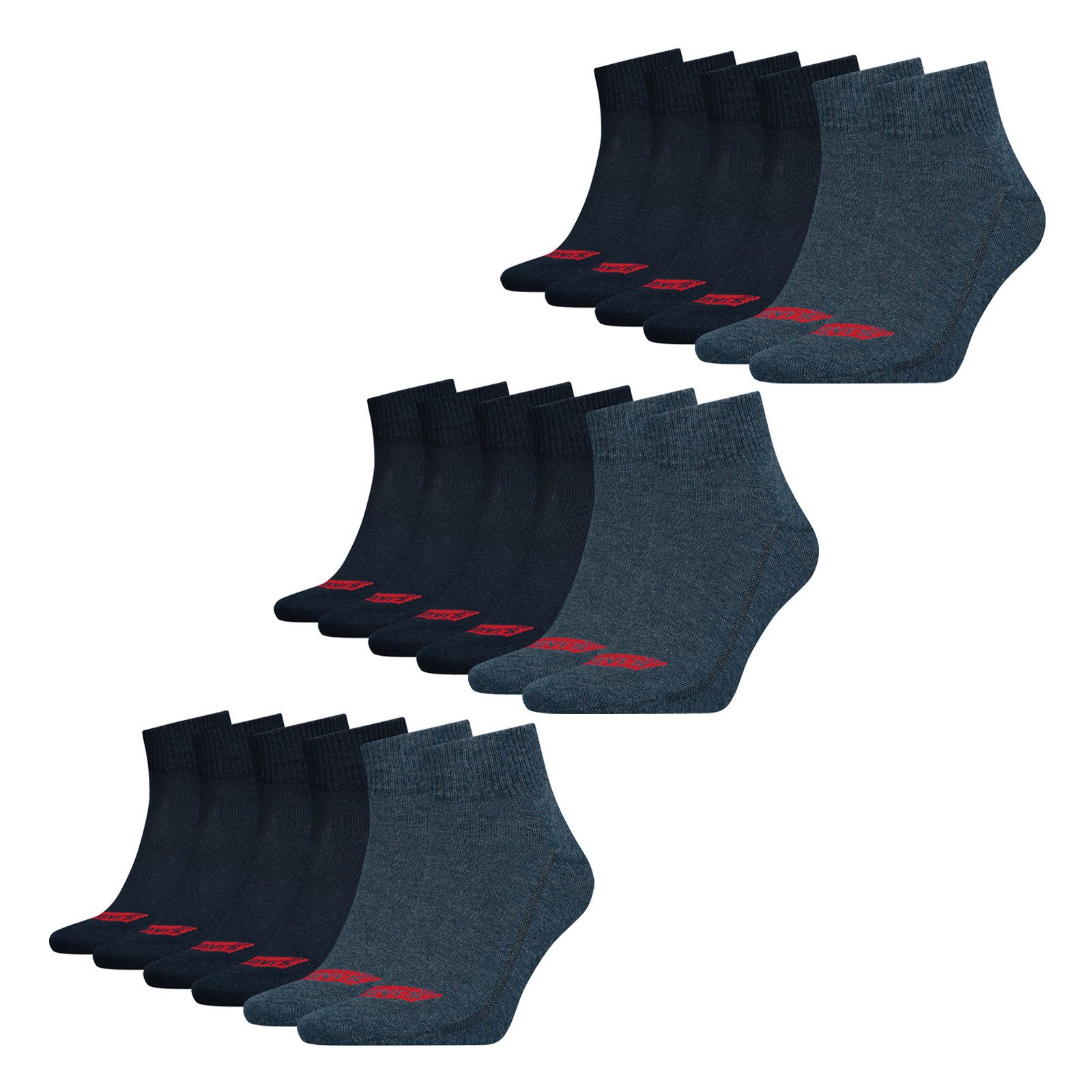 Kurzsocken Mid Cut Batwing Logo Socks