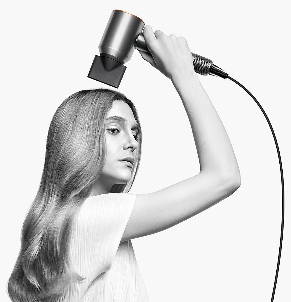 DYSON Haartrockner Supersonic™ Origin™, Schnelles Trocknen. Ohne extreme Hitze., 1600 W, 4 Temperaturstufen und Taste für die Kaltstufe (28 °C)