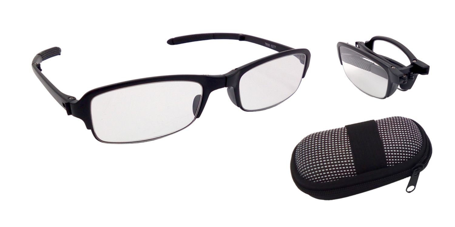 BURI Lesebrille Faltbare Lesebrille mit Brillenbox 1,5 - 3,5 dpt Unisex Les günstig online kaufen