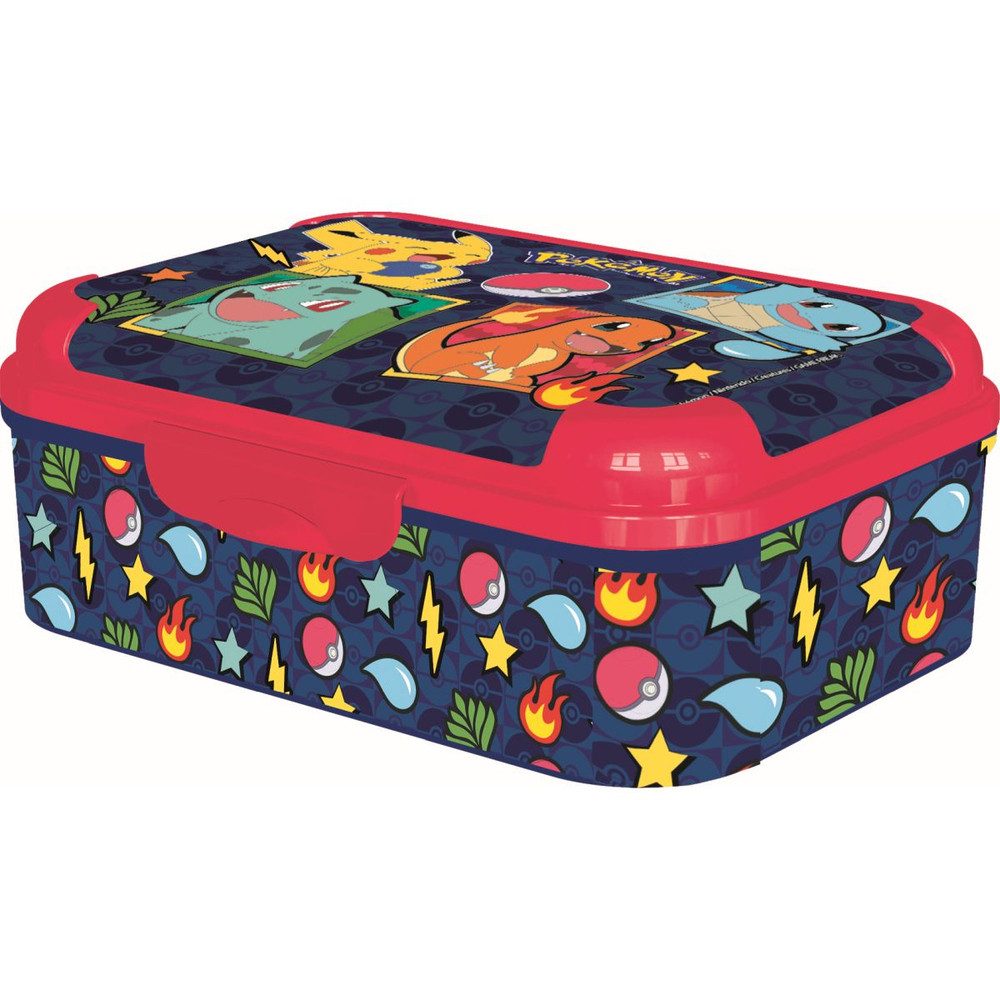 p:os Aufbewahrungsdose Pokémon - Brotdose mit Clip-Verschluss günstig online kaufen