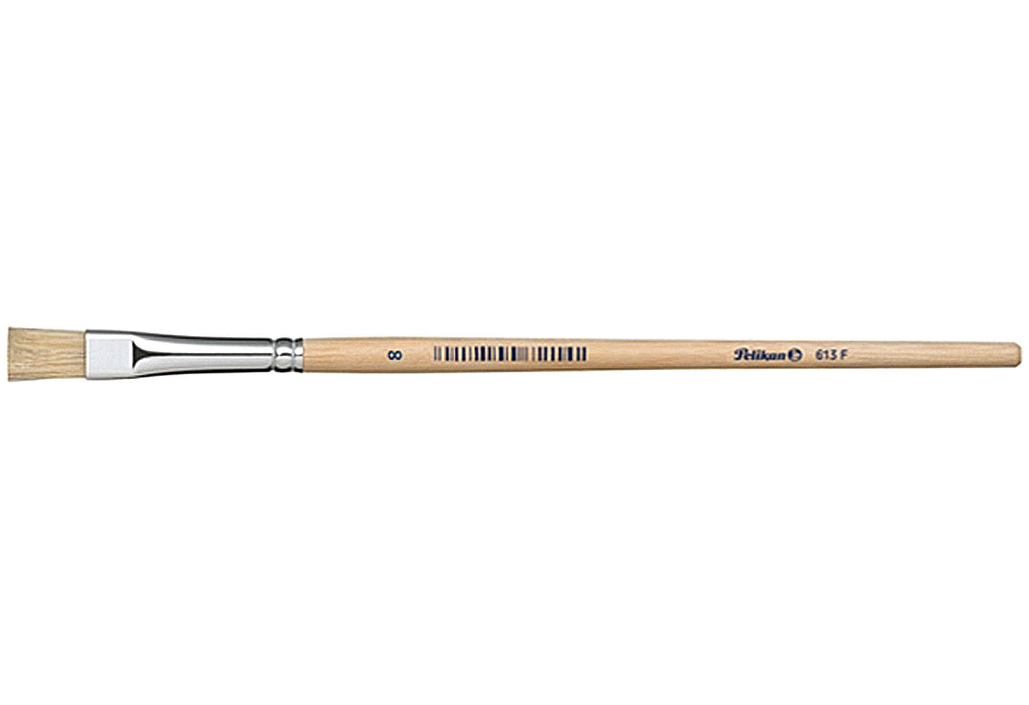 Pelikan Malpinsel Pelikan 721415 Borstenpinsel 8 Sorte 613 F, Größe 8