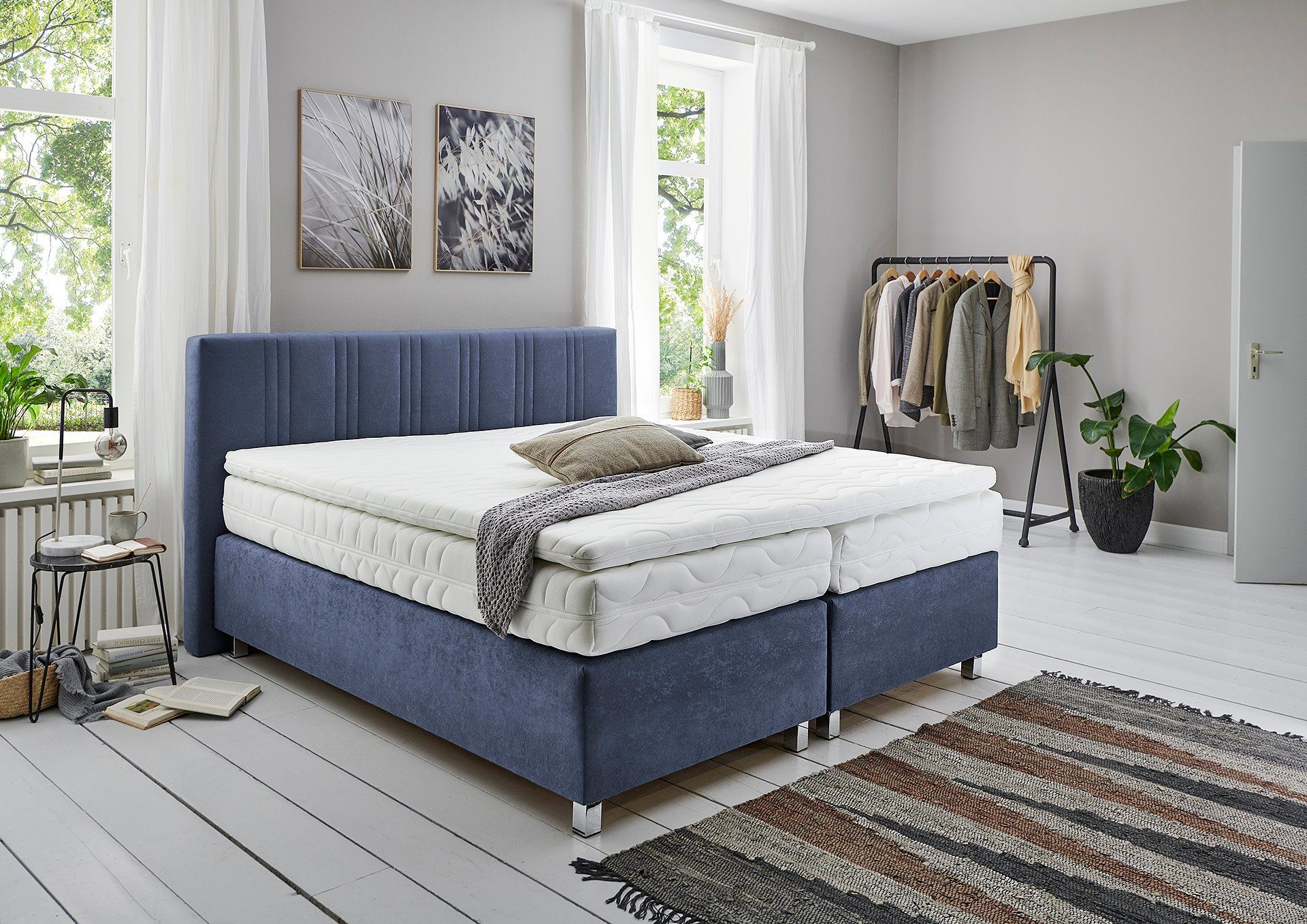 Westfalia Schlafkomfort Boxspringbett, wahlweise mit Bettkasten günstig online kaufen