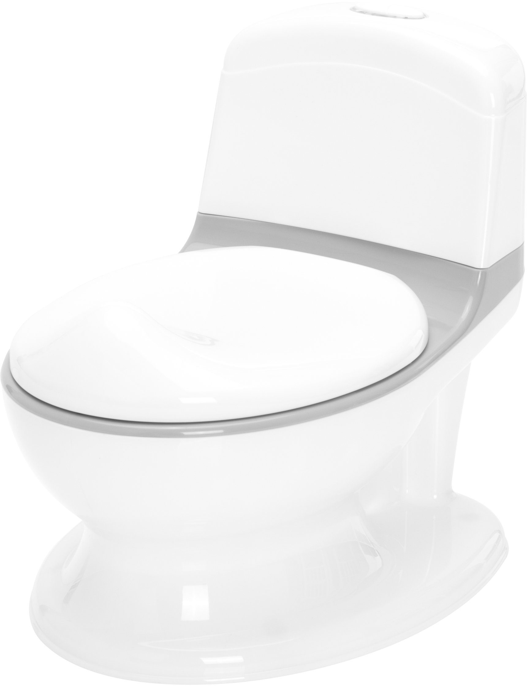 Fillikid Töpfchen Mini Lichteffekte Sound- weiß/grau, und inkl. Toilette