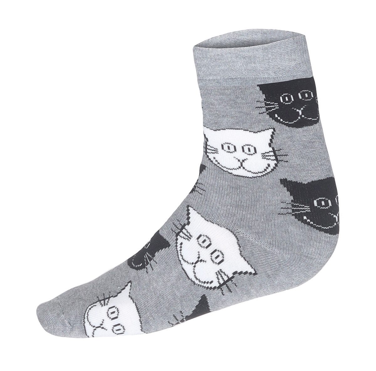 Sockenhimmel Thermosocken Damen Wintersocken Katzen Design warme Socken & Strümpfe 2fädig Vollfrotteefuß
