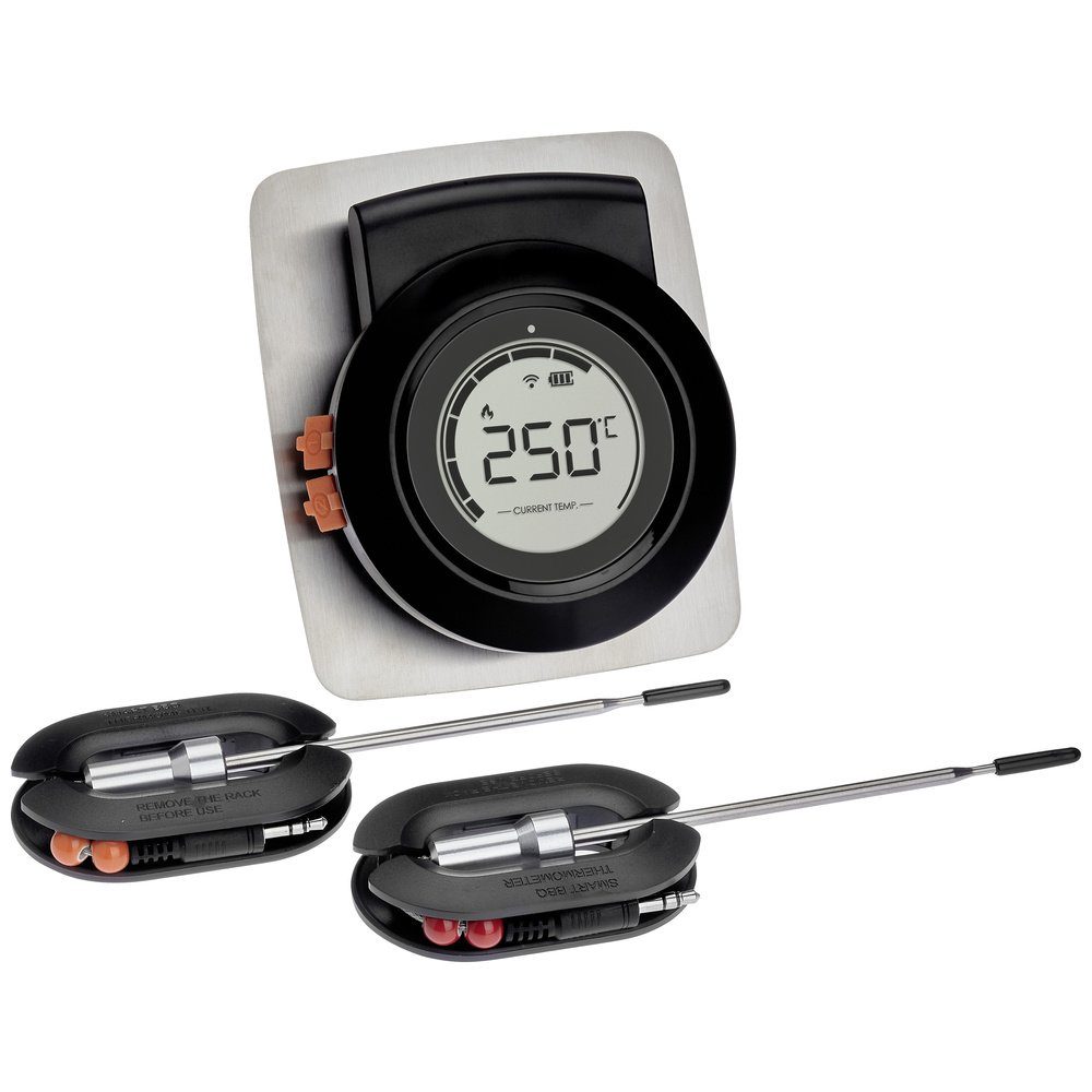 Raumthermometer TFA Dostmann 14.1513.01 Grill-Thermometer Alarm, Kabelsensor, Kostenl