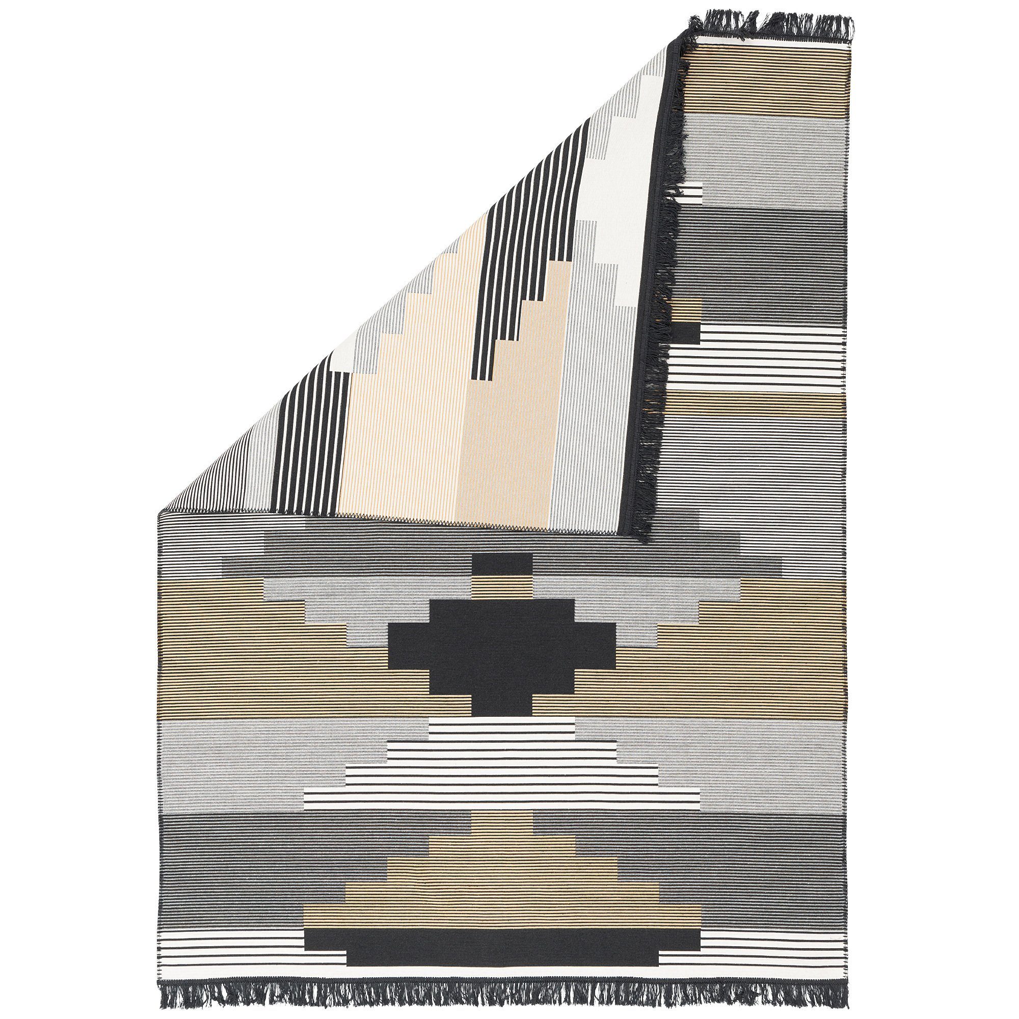 Pergamon Wollteppich Teppich Beidseitig Ethno Kelim Style, Rechteckig, Höhe günstig online kaufen