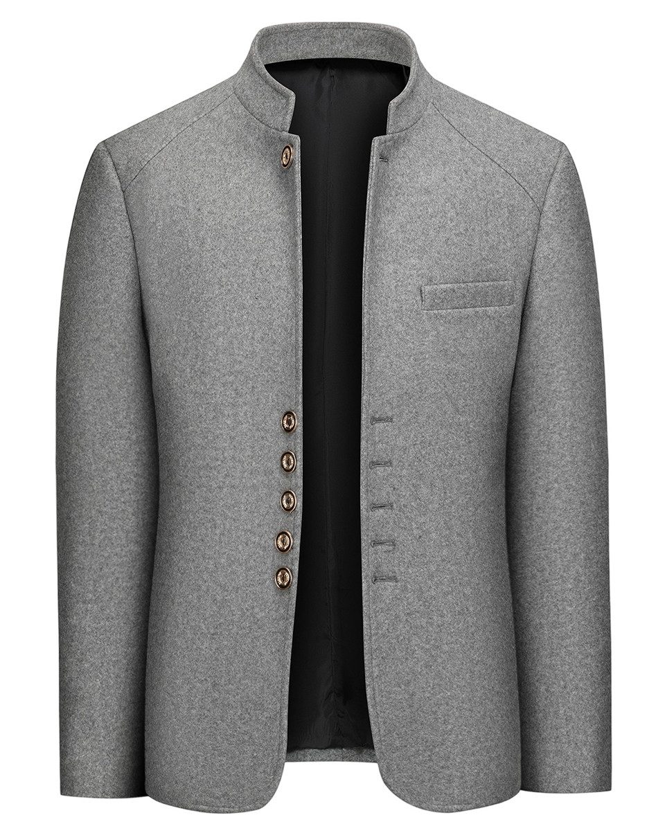 Allthemen Kurzmantel Slim Fit Kurzmantel mit günstig online kaufen